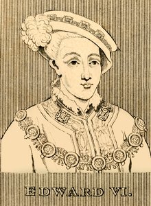 Edvard VI, 1537-1553, 1830. av Unbekannt
