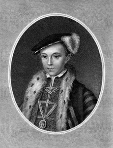 Edward VI, konge av England, 1800-tallet av Unbekannt