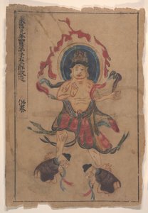 Åtte buddhistiske malerier. av Unbekannt