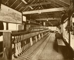 Elektromekanisk signalhytte ved Victoria, Southern Railway, 1930. av Unbekannt
