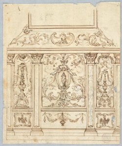 Høyde over en vegg av Unbekannt