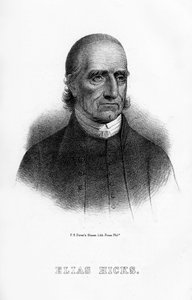 Elias Hicks, amerikansk predikant, 1854 av Unbekannt