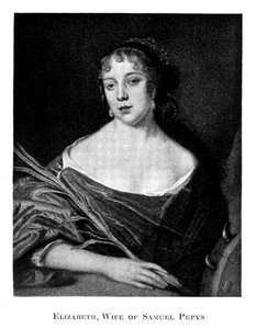 Elizabeth Pepys 1640-1669, 1800-tallet av Unbekannt