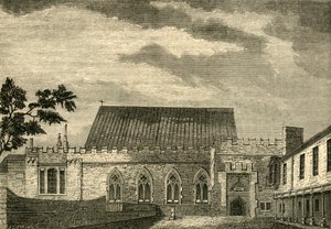 Ely House - The Hall, c1872. av Unbekannt