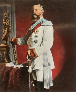 Keiser Frederick III, c1888, 1936. av Unbekannt