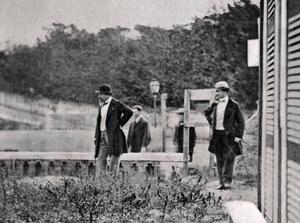 Keiser Napoleon III av Frankrike i eksil, Chislehurst, Kent, 1871-1873 av Unbekannt