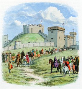 Keiserinne Matilda, datter og bortført arving etter Henry I av England, c1860 av Unbekannt