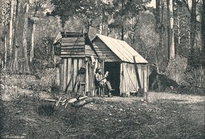 Leir av australske husokkupanter, 1896 av Unbekannt
