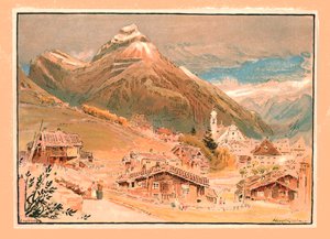 Engelberg, ca 1900. av Unbekannt
