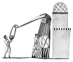 Motor for steinkasting, 1870 av Unbekannt