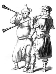 Engelske trompetister, 1375 1849 av Unbekannt