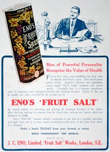 Enos fruktsalt-annonse, 1915 av Unbekannt
