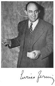 Enrico Fermi , italienskfødt amerikansk kjernefysiker av Unbekannt