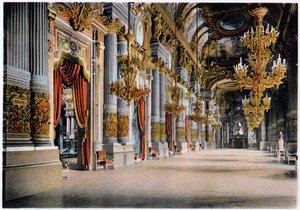 Inngangen til Palais Garnier, Paris, c1900 av Unbekannt