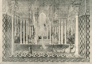 Inngang til Lions Court, 1800-tallet, 1907. av Unbekannt