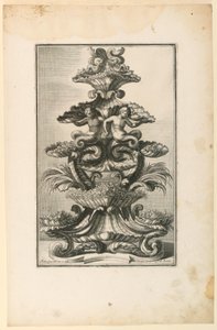Epergne, fra Drawings By av Unbekannt