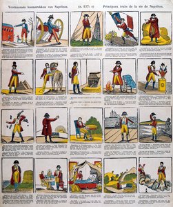 Episoder i livet Napoleon, 1800-tallet av Unbekannt