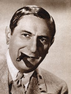 Ernst Lubitsch , tyskfødt jødisk filmregissør, 1933 av Unbekannt
