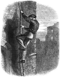 Escape of Confederate General John Hunt Morgan, 1863 c1880 av Unbekannt