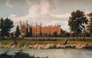 Eton College fra elven, 1911, 1914. av Unbekannt