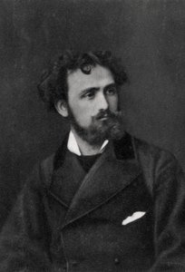 Eugene Delacroix , fransk kunstner, 1854 av Unbekannt