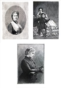 Eugénie de Montijo. av Unbekannt