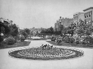 Eutaw Place ser nordover, Baltimore, Md., c1897. av Unbekannt