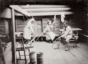 Mari-folkets hverdag, Russland, c1880-c1890s av Unbekannt