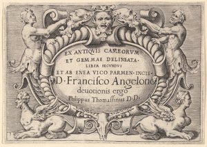 The Book of the Ancients of Cameorum and Gemma Delineated by Enea Vic..., utgitt ca. 1599-1622. av Unbekannt