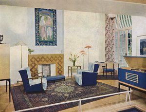 Utstillingsstue designet av Esmé Gordon, A.R.I.B.A., A.R.I.A.S., c1945 av Unbekannt