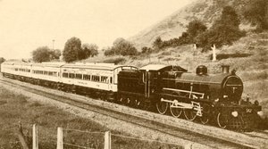 Ekspresstog, Bombay, Baroda og Central India Railway, 1930. av Unbekannt