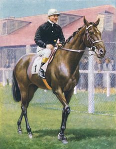 Fair Copy, Jockey: R. Perryman, 1939 av Unbekannt
