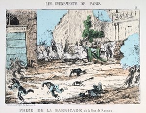 Paris-kommunens fall, 1871 av Unbekannt