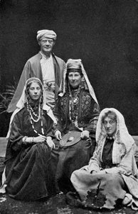 Familiegruppe, 1900-tallet av Unbekannt