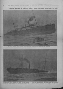 Famous Wrecks of Bygone Days: Some Historic Disasters at Sea, 20. april 1912. av Unbekannt