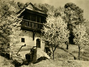 Våningshus, Kärnten, Østerrike, c1935. av Unbekannt
