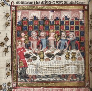 Fest i Oxford En syklus av Alexander-romanser, ca 1400 av Unbekannt