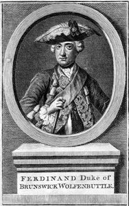 Ferdinand, hertug av Brunswick, 1800-tallet. av Unbekannt