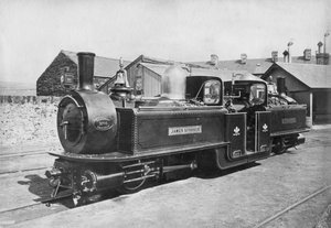 Ffestiniog Railway damplokomotiv nr. 8 James Spooner, 1872 av Unbekannt