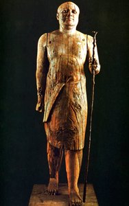 Figurstatue, Egypt, 5. dynasti av Unbekannt