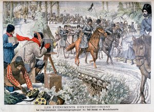 Filming i Manchuria under den russisk-japanske krigen, 1904 av Unbekannt