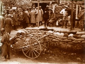 Førstehjelpspost, Ablain-Saint-Nazaire, Nord-Frankrike, c1914-c1918 av Unbekannt