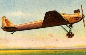 Første flyvning av Junkers Ju 49-flyet, 2. oktober 1931, 1932. av Unbekannt