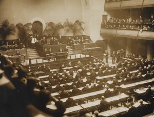 Første møte i Folkeforbundet, 15. november 1920 i Genève, 1920. av Unbekannt
