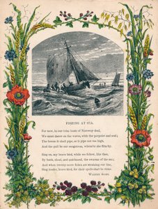 Fishing at Sea av Walter Scott, c1900 av Unbekannt