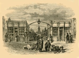 Fleet Market, c1872. av Unbekannt