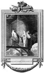 Flight of Matilda fra Oxford, 1142 1789 av Unbekannt