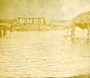 Flood, Ramskapelle, Belgia, c1914-c1918 av Unbekannt