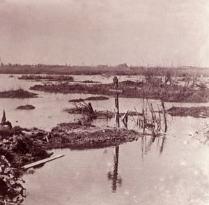 Flooding, Flandern, Belgia, c1914-c1918 av Unbekannt