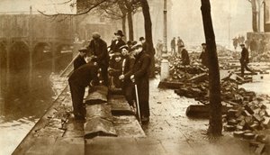 Flom i London, 1928, 1935. av Unbekannt